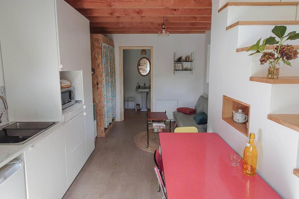 Longere Tinyhouse Avec Son Jardin-Foret Saint-Just  Eksteriør bilde