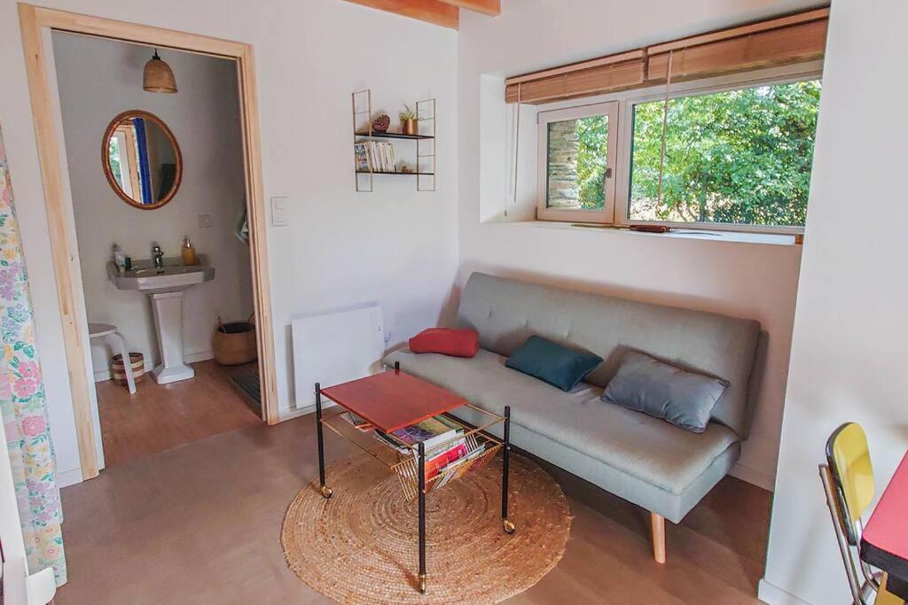 Longere Tinyhouse Avec Son Jardin-Foret Saint-Just  Eksteriør bilde