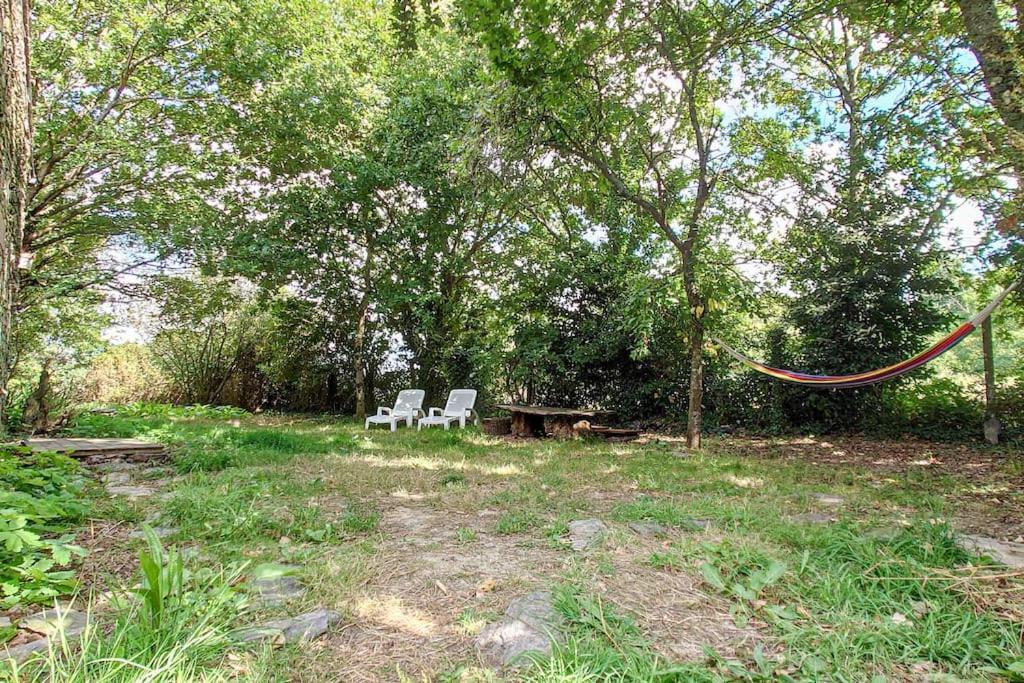 Longere Tinyhouse Avec Son Jardin-Foret Saint-Just  Eksteriør bilde